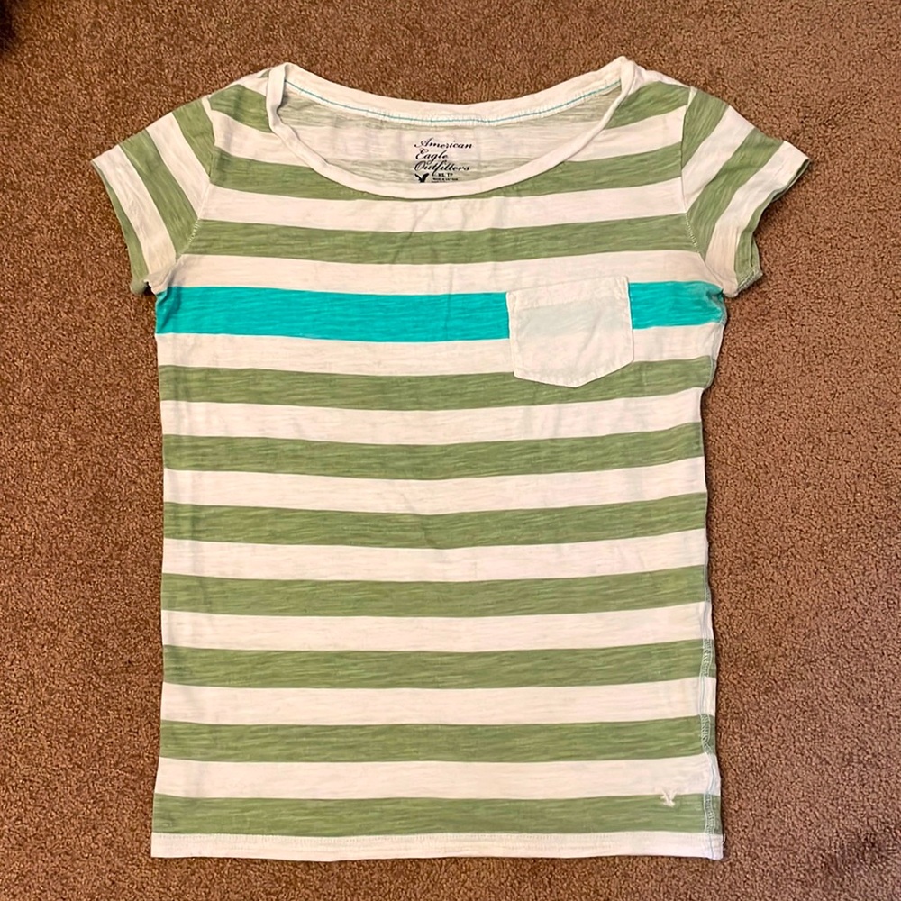 AEO stripped tee